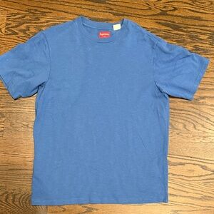 Supreme Classic Blue Short Sleeve Tee